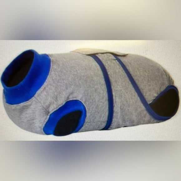Kuoser Dog Recovery Suit - Blue/Gray - Size Large NIB - Picture 6 of 8